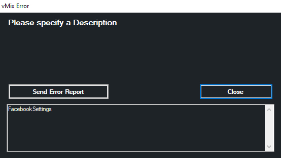 File stream error. File stream error